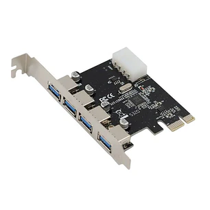 Tarjeta Pci Express A Usb 3.0 X4 Puertos Usb Pci-e