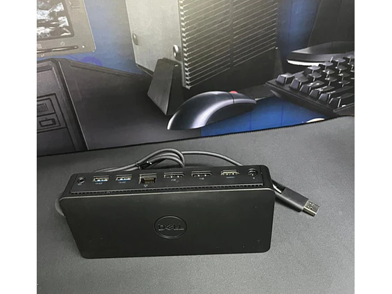 Estación de Acoplamiento Universal Dell D6000 USB 3.0 USB-C 4K con Adaptador 130W  1