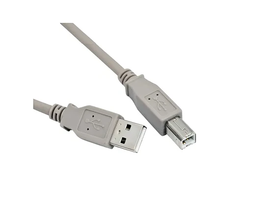 Cable de Impresora USB 2.0 A/B 1.5M GRIS 1