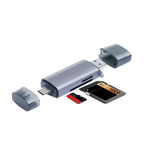 Lector De Tarjetas De Memoria USB C Adaptador Otg Usb 5 En 1