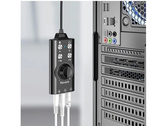 Adaptador de audio externo Virtual 7.1  2