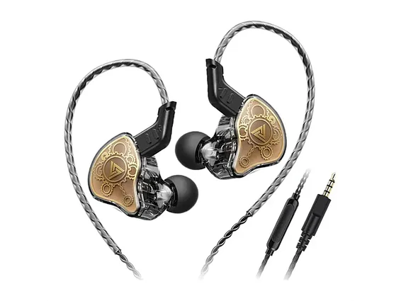 Audifonos Alambricos Qkz Hi7t Ergonomicos In-ear Deportivos 1