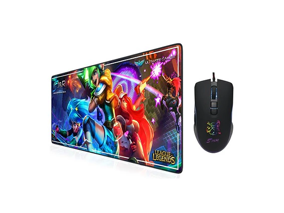 Combo Gamer Teclado ,Mouse ,Parlantes & Pad Mouse 4 en 1  3