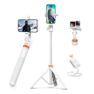 Trípode Ajustable de Celular + control Bluetooth