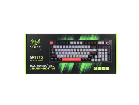 Teclado Mecánico USB ANTI GHOSTING 2