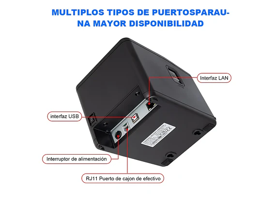 Impresora Térmica Pos 80mm WIT-891 2