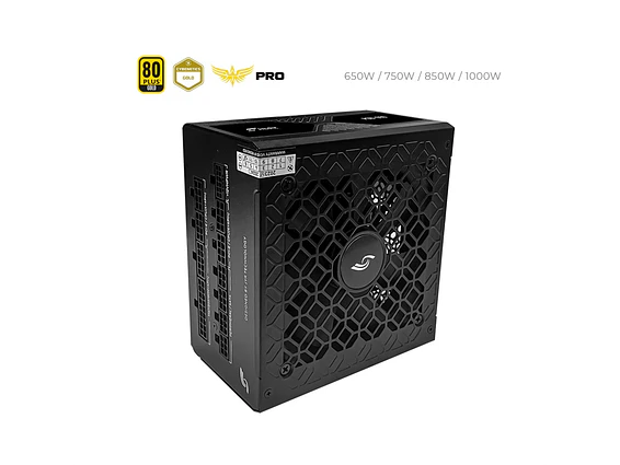 Fuente de Poder GAMER Full MODULAR PSU-010 BLACK 1