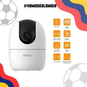 cámara IMOU Ranger 2 de 3MP+ Micro SD 64GB 