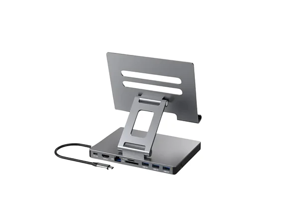 Soporte Laptop Multi-Conexión 9 en 1  Usb C 3.0 / Hdmi 4k  1