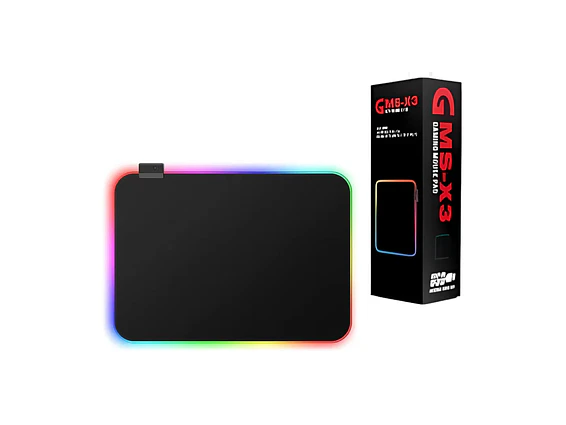 Pad Mouse RGB MODEL. GMSX3  Tamaño (350*250MM) 1