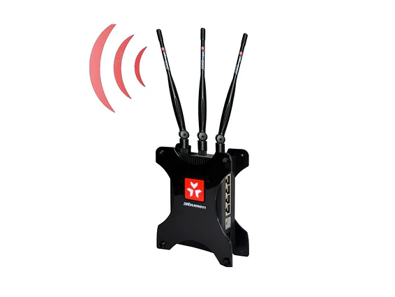 Router ROMPEMURO 3Bumen 3 Antenas - Repetidor Wifi 1