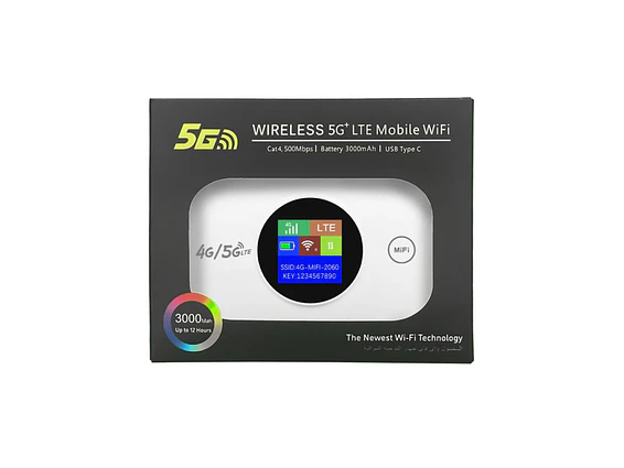 Router portátil 5G LTE  1