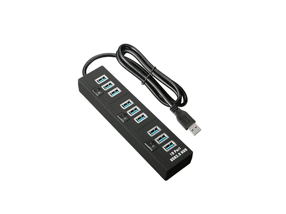 Multipuerto Hub 3.0 USB 10 puertos 1