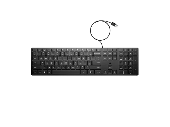 Teclado HP con cable para escritorio  320K 1