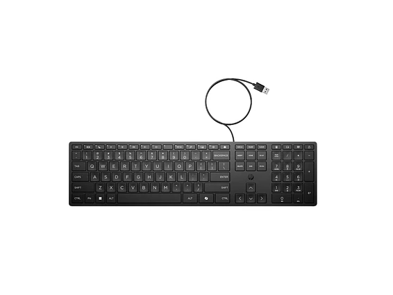 Teclado HP con cable para escritorio  320K 1