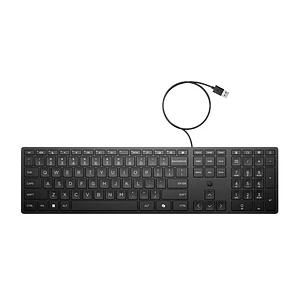 Teclado HP con cable para escritorio  320K