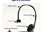 Auricular monoaural  Jack 3.5 Microfono USB  SY490MV - Miniatura 3