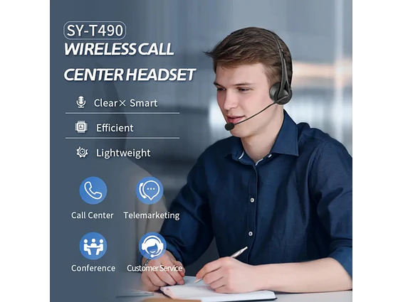 Auricular monoaural  Bluetooth  SY-T490 2