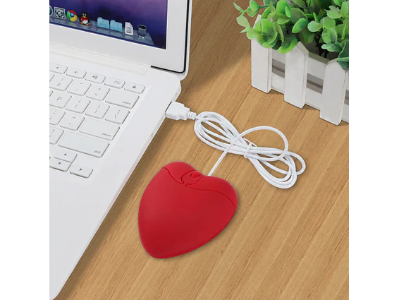Mouse Optico USB Ref.Corazón  2