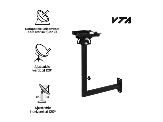 Soporte Graduable para Antena Satelital Gen3 Tipo L 1