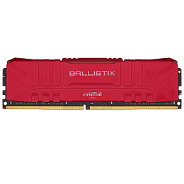 Memoria Ram Crucial Ballistix RED 8GB DDR4 2666 Mhz / BL8G26C16U4B