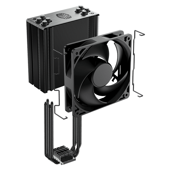 Ventilador Cpu Cooler Master Hyper 212 Black Edition 120 Air / Intel - AMD
