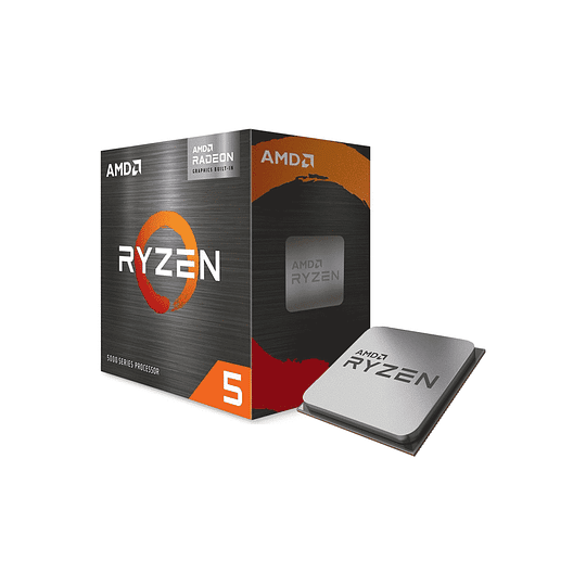 Procesador AMD Ryzen 5 5600G 6-core 3.9/4.4Ghz AM4 Radeon Vega 7 + Wraith Stealth
