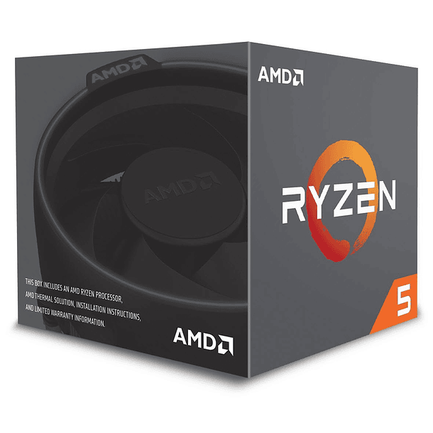 Procesador AMD Ryzen 5 5600x 6-core 3.7/4.6ghz 32MB AM4 + Wraith Stealth 1