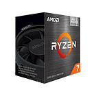 Procesador AMD Ryzen 7 5700G 8-Core 3.8/4.6ghz AM4 + Radeon Graphics  1