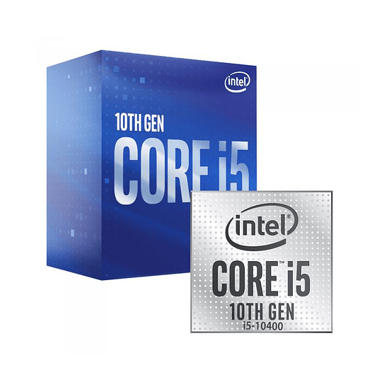 Procesador Intel Core I5 10400 6-Core 2.9/4.3Ghz UHD 630 LGA 1200