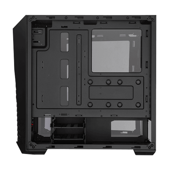Gabinete Cooler Master Masterbox K501L RGB, Vidrio Templado, 1xFan RGB + 1xFan, ATX