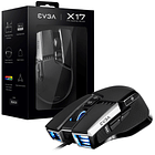 Mouse Gamer EVGA X17, 8k, Cable, Negro, 10 botones 1
