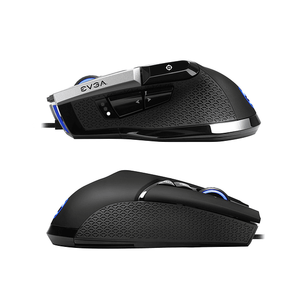 Mouse Gamer EVGA X17, 8k, Cable, Negro, 10 botones 7
