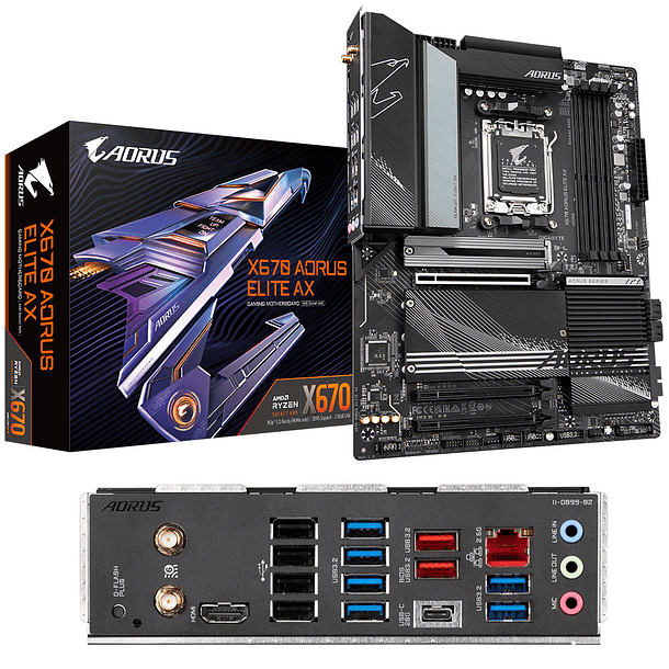 PC ELITE AMD Ryzen 9 7900X 12-Core + X670 WIFI+BT + 32GB DDR5 + RTX 4080 SUPER 16GB 4