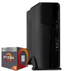 PC Slim Armado Amd Ryzen 5 4600G 6-Core + Radeon + A520 + 8GB DDR4 + SSD 240GB 1