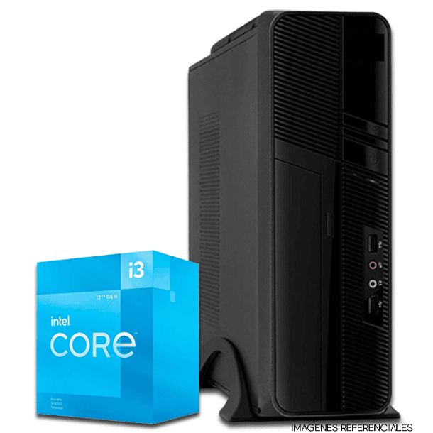 PC SLIM Armado Intel Core i3 13100 4-core + H610 + WIFI + 16GB DDR4 + SSD 500GB 1