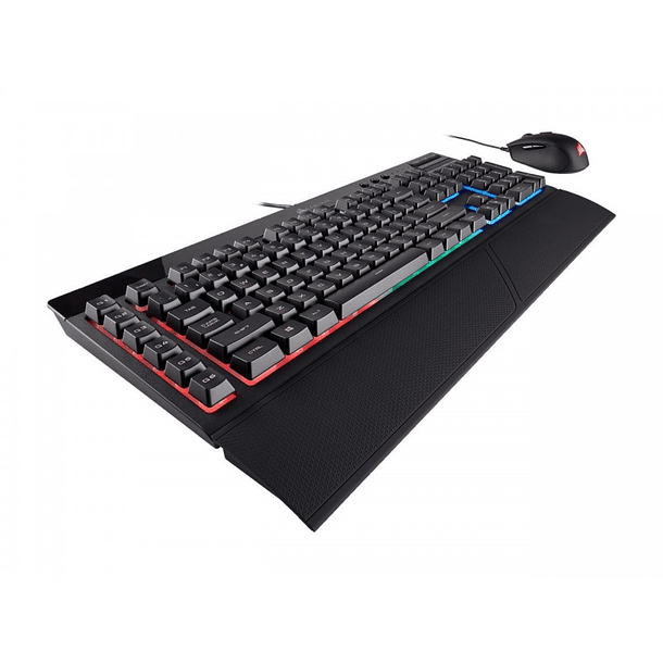 Kit Teclado + Mouse USB Corsair K55  RGB Pro + Harpoon RGB Pro Bundle  1