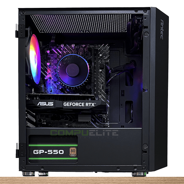 PC Gamer Intel i3 13100F 4-core + H610 + 16GB DDR5 + SSD 1TB + RTX 3050 6GB 4