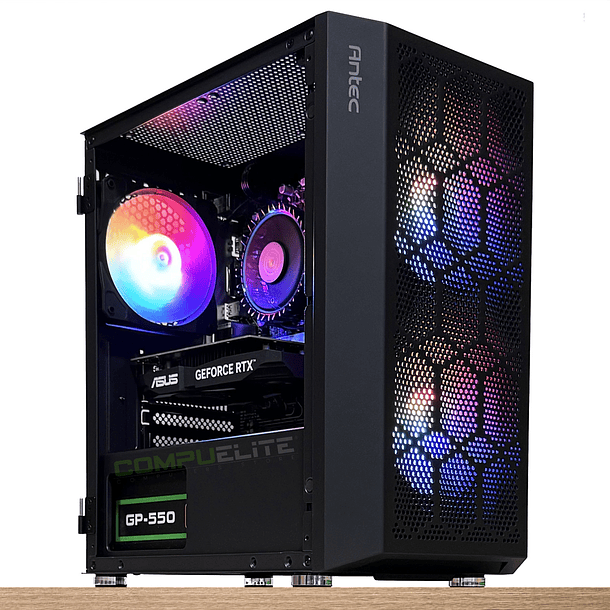 PC Gamer Intel i3 13100F 4-core + H610 + 16GB DDR5 + SSD 1TB + RTX 3060 12GB 1