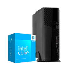 PC SLIM Armado Intel Core i3 14100 4-core + H610 WIFI + 16GB DDR5 + SSD 1TB