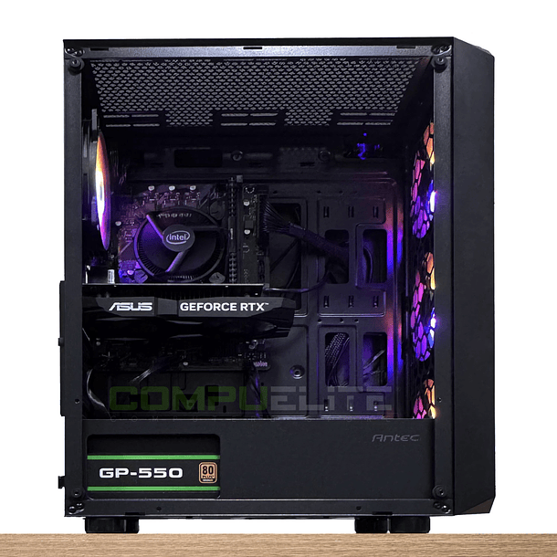 PC Gamer Intel i5 12400F 6-Core + H610 WIFI + 16GB DDR5 + SSD 1TB + RTX 4060 8GB 4