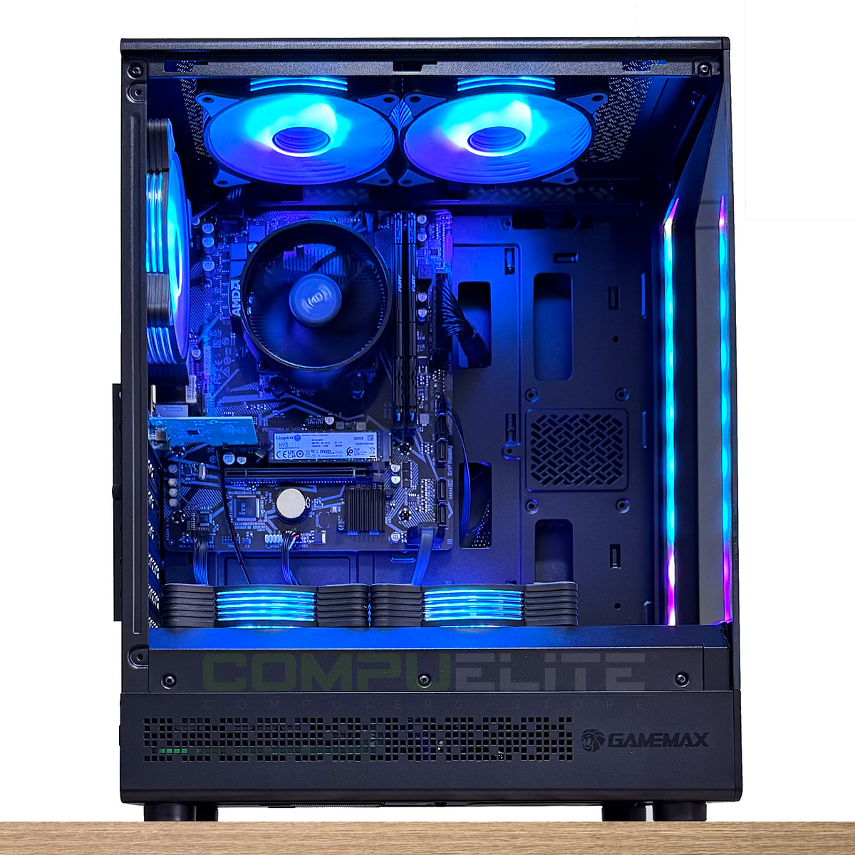 PC Gamer Amd Ryzen 5 8500G 6-Core + Radeon + A620 + WIFI