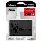 Disco Solido SSD Kingston SSDNow A400 240GB, Sata III, 7mm 1