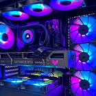 PC ELITE Amd Ryzen 9 9950X 16-Core + X870 WIFI + 64GB DDR5 + RTX 5090 32G 5