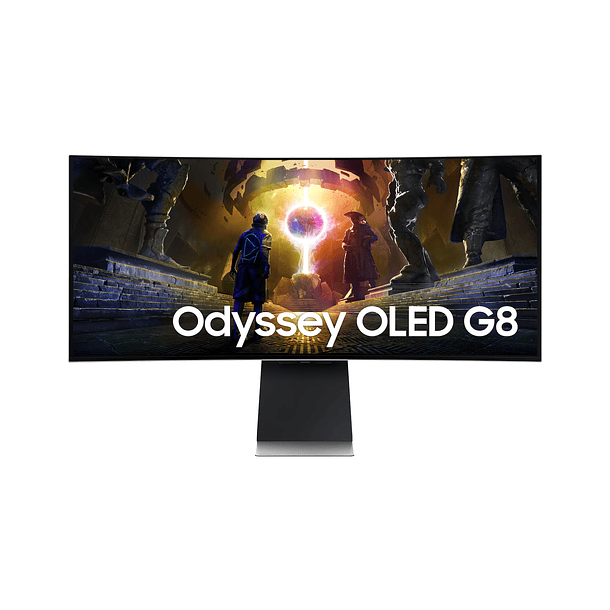 Monitor Gamer Samsung Odissey G8 34 3440x1440, OLED WQHD Curvo, 175Hz/0,03ms, 1xDP/2xHDMI, G85SD 2