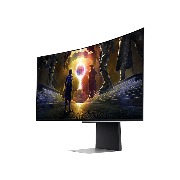 Monitor Gamer Samsung Odissey G8 34 3440x1440, OLED WQHD Curvo, 175Hz/0,03ms, 1xDP/2xHDMI, G85SD 1