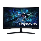 Monitor Gamer Samung Odyssey G5 32, 2560x1440, VA QHD Curvo, 165Hz/1ms, 1xDP-1xHDMI 5