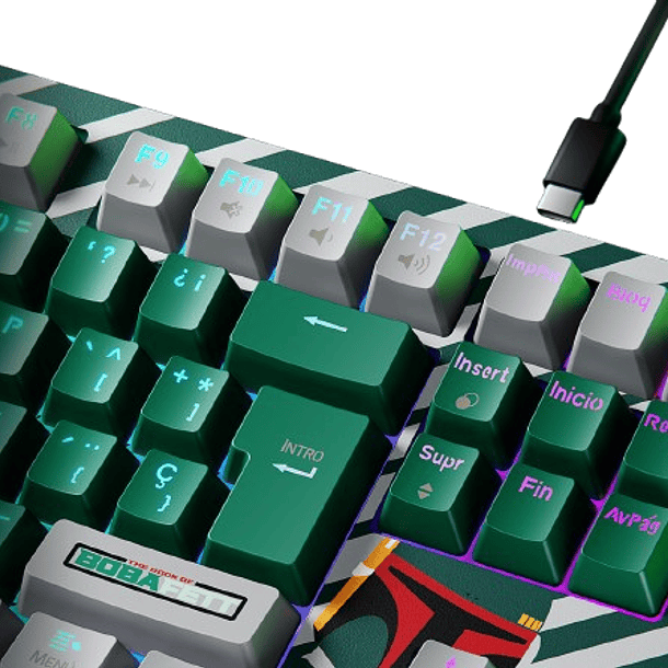 Teclado Mecanico Primus Gaming Ballista 82T – PKS-S082BF-GN 2