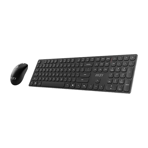 Kit Teclado + Mouse Inalámbrico MSI Forge K210 Wireless Combo 2