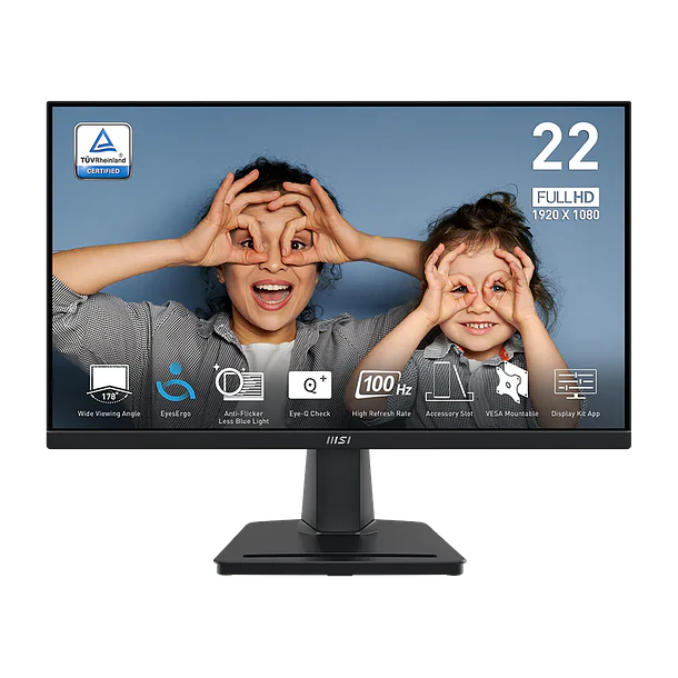 Monitor MSI 22 PRO Full HD 1920x1080, VA, 100Hz/1ms, 1xHDMI, MP225V 2